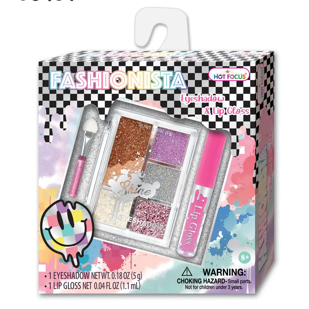 Kid Gifts | Fashionista Eyeshadow & Lip Gloss