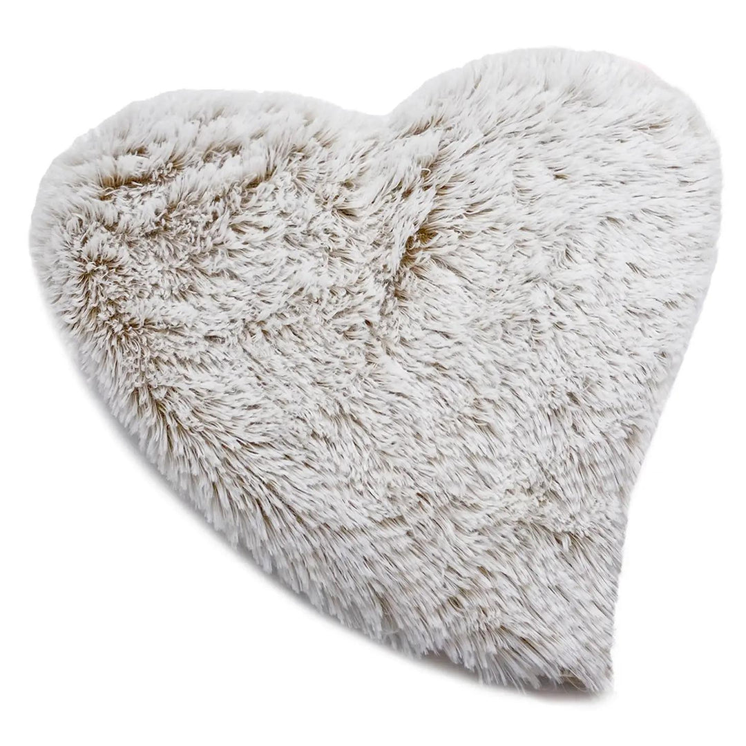 Warmies | Marshmallow Brown Heart Heat Pad