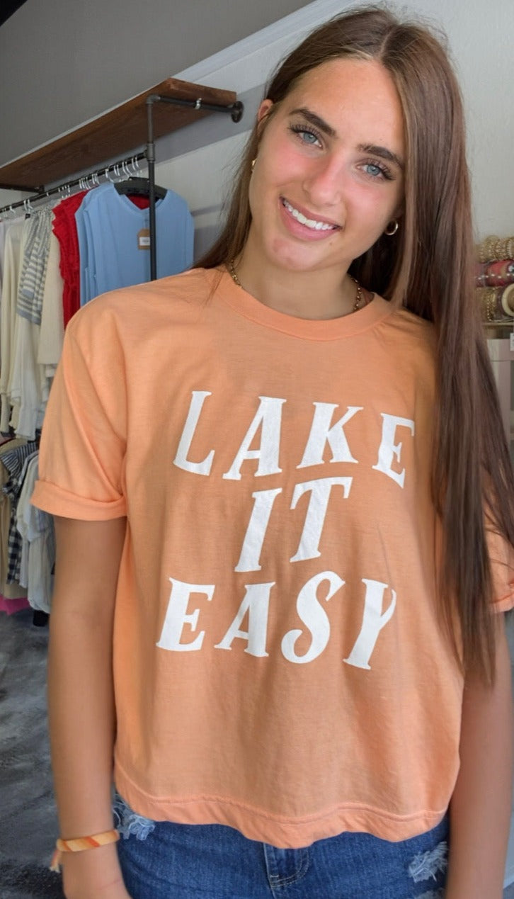 Lake It Easy Orange Sherbert