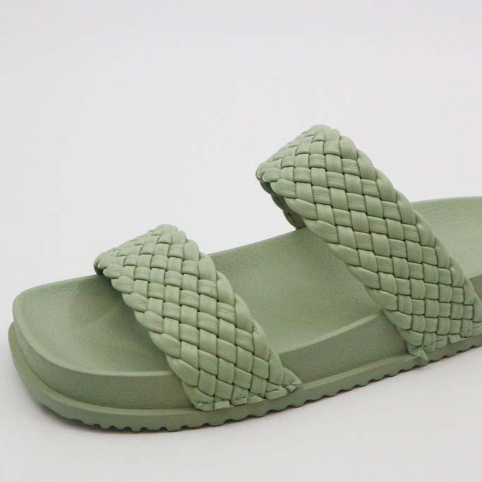 THE KHLOE SAGE BRAIDED SANDAL