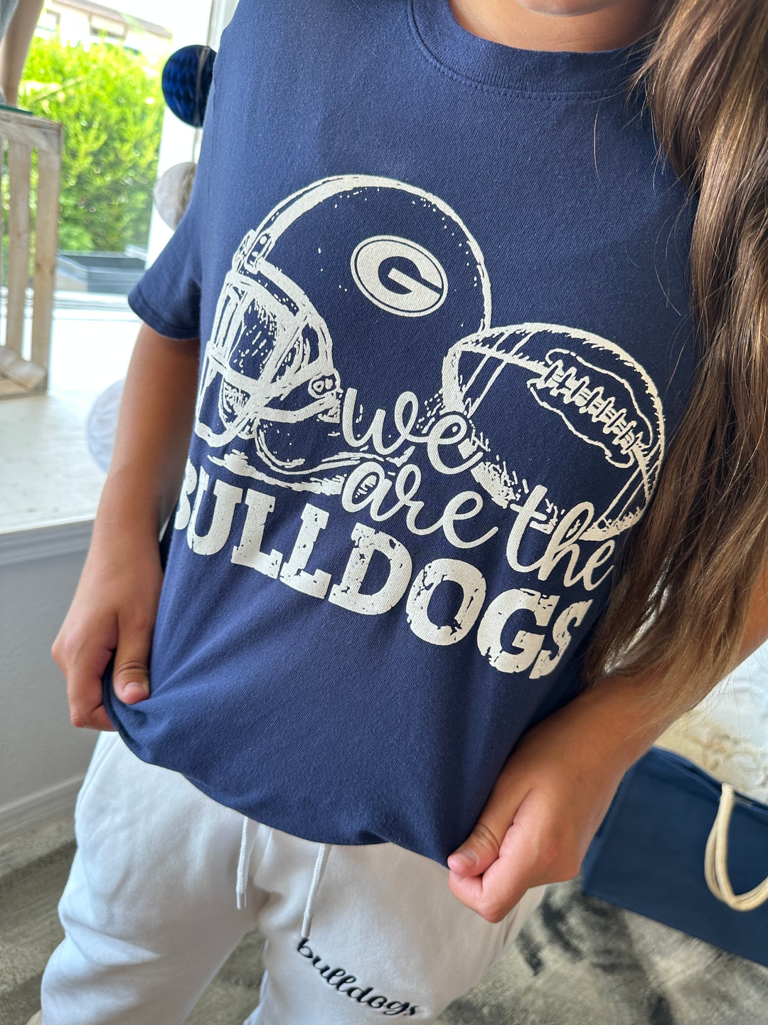 We Are The Bulldogs Navy T-Shirt