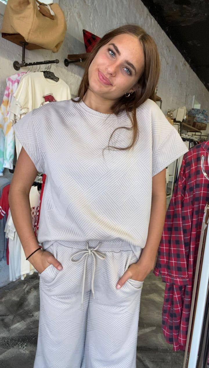 Oatmeal Textured Top