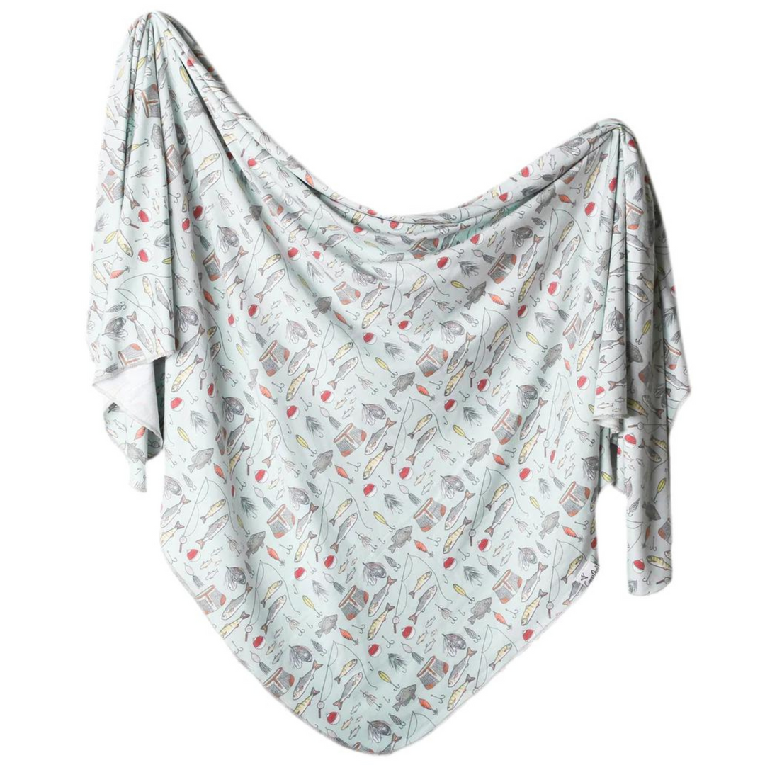 Copper Pearl | Swaddle Blanket Trout