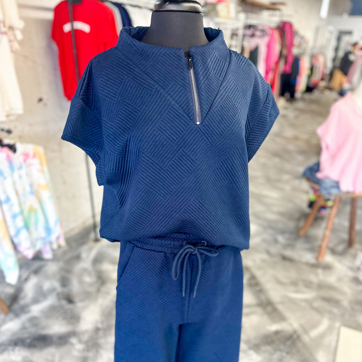 Navy Matching Set, Perfect Summer Sets for Women, Navy Matching Set in Greenwood, Arkansas House of Holland Store, see and be seen