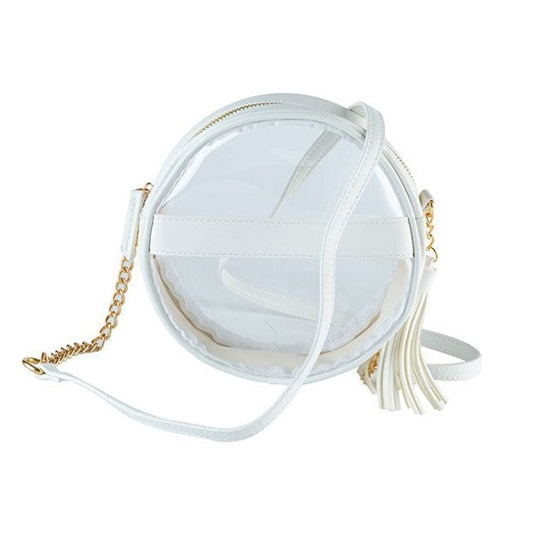 THE JACKIE CLEAR HAND BAG